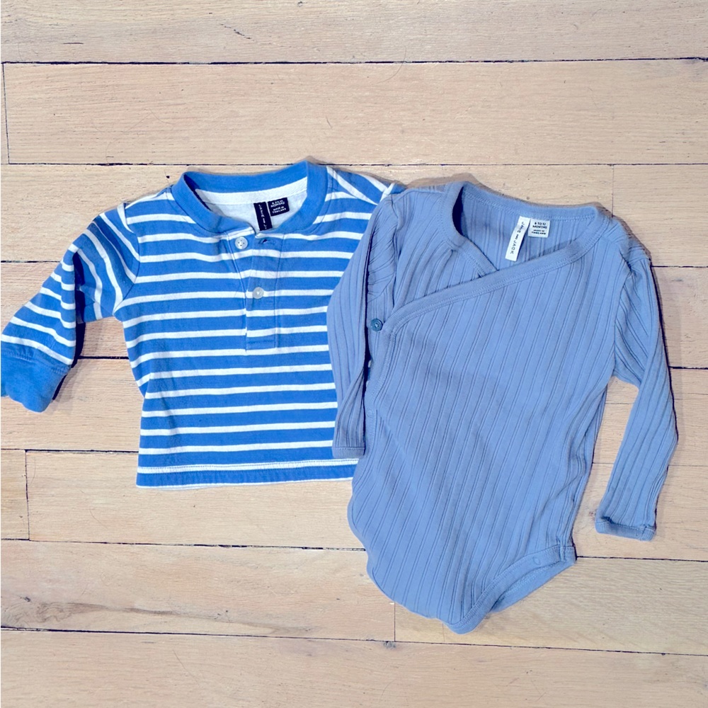 Janie and Jack Shirt and Bodysuit for baby boy